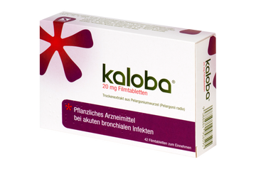 Kaloba® 20 mg Filmtabletten 42 ST – Packungsbild