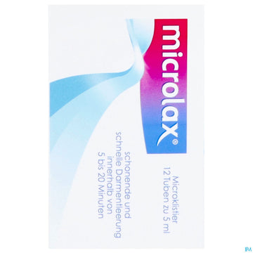 Microlax-microklistier Tube 5ml 12st 12 ST – Packungsbild