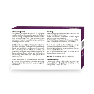 Dr. Böhm Damiana 60 ST – Packungsbild