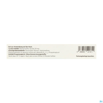 Soventol Bamipinlactat Gel Neu 50g 50 G – Packungsbild