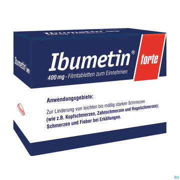 Ibumetin Filmtabl Forte 400mg 20st 20 ST – Packungsbild