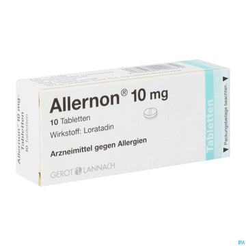 Allernon Tabl 10mg 10st 10 ST – Packungsbild