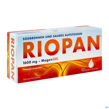 Riopan Magengel 1600mg 10st 10 ST – Packungsbild