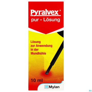 Pyralvex Pur lösung Z.anwendung I.d.mundhoehle 10ml