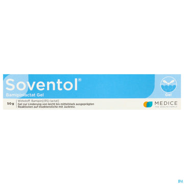Soventol Bamipinlactat Gel Neu 50g 50 G – Packungsbild