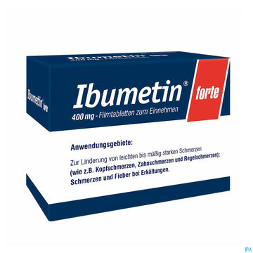 Ibumetin Filmtabl Forte 400mg 40st 40 ST – Packungsbild