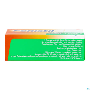 Fenistil Drag 1mg 30st 30 ST – Packungsbild