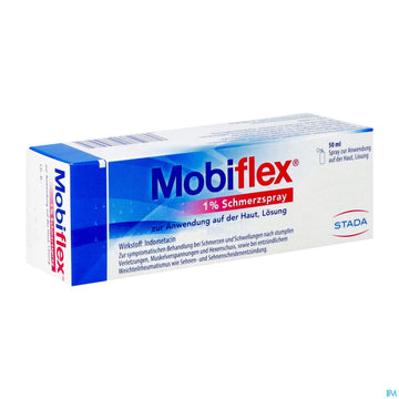Mobiflex 1% Schmerzspray Z.anwend. Auf D.haut 50ml 50 ML – Packungsbild