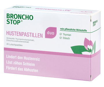 Bronchostop duo Hustenpastillen