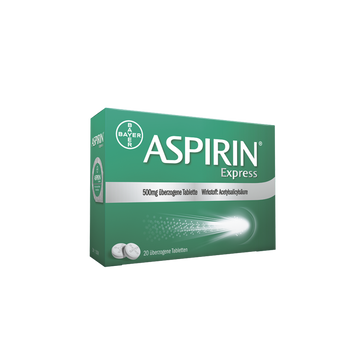 Aspirin® Express 500 mg überzogene Tablette