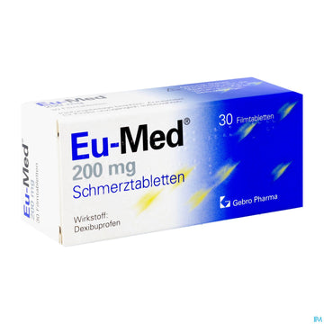 Eu-med Schmerztabl 200mg 30st 30 ST – Packungsbild