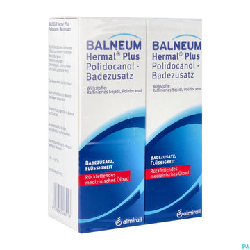 Balneum-hermal -plus Polidocanol Badezus. Bp2x2 400ml 400 ML – Packungsbild