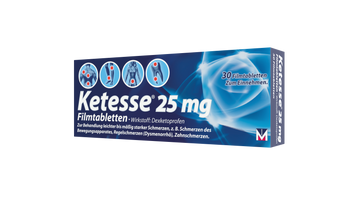 Ketesse® - Rezeptfrei für Ihre Schmerzpatienten! 30 ST – Packungsbild