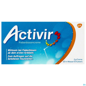 Activir Fieberblasencreme Tube 2g