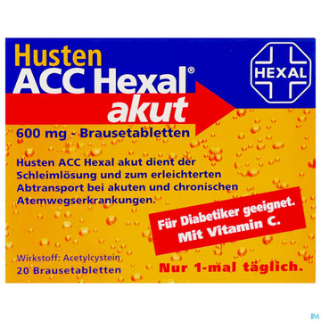 Husten Acc Hexal Akut Brausetabl 600mg 20st 20 ST – Packungsbild