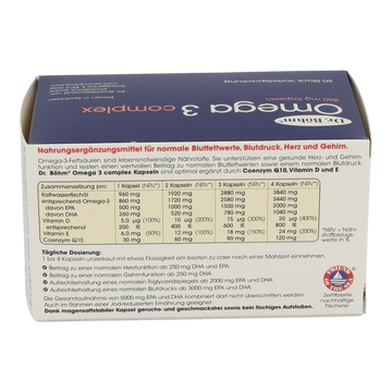 Dr. Böhm Omega-3-complex Kapseln
