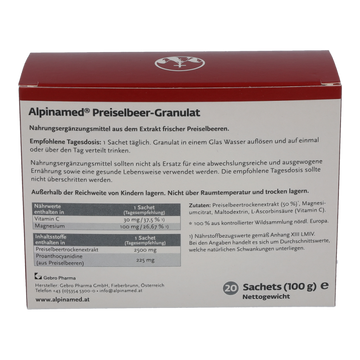 Alpinamed Preiselbeer Granulat