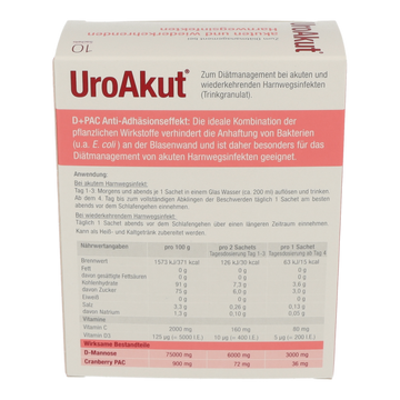 UroAkut D-Mannose plus Cranberry