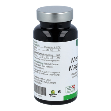 Nicapur Kapseln Mehrwert-Magnesium 60 Stk.