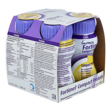 Nutricia Fortimel Compact Protein 125 4 Stk. Banane