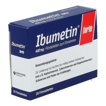 Ibumetin forte 400 mg Filmtabletten