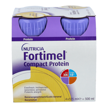 L_Nutricia Fortimel Compact Protein 125 4 Stk. Banane