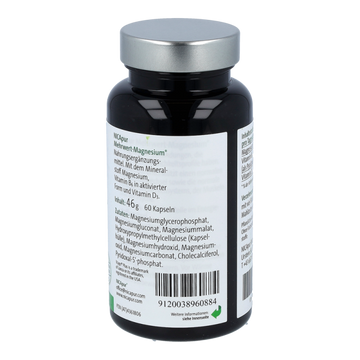 Nicapur Kapseln Mehrwert-Magnesium 60 Stk.