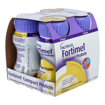 Nutricia Fortimel Compact Protein 125 4 Stk. Banane