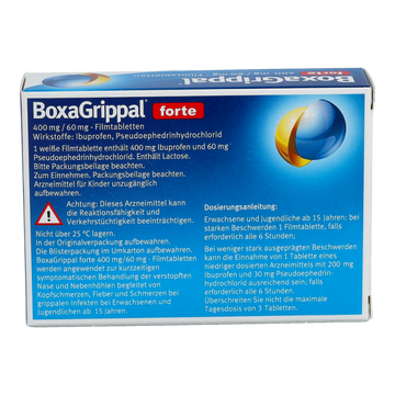 BoxaGrippal forte 400 mg/60 mg Filmtabletten
