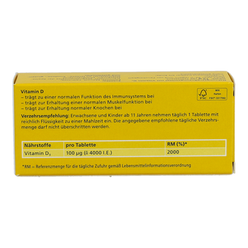 Dekristolvit D3 4000IE Tabletten 30 Stk.