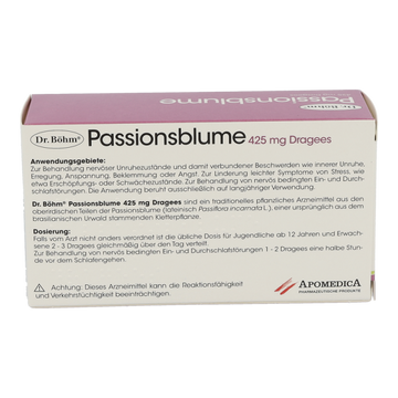 Dr. Böhm PASSIONSBLUME 425mg DRAGEES