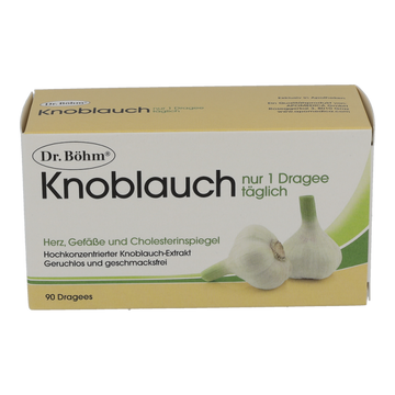 L_Dr. Böhm Knoblauch nur 1 Dragee täglich