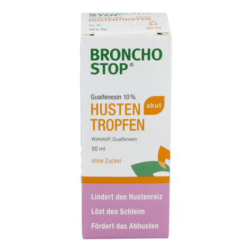 L_Bronchostop Guaifenesin 10% akut Hustentropfen 50 ml