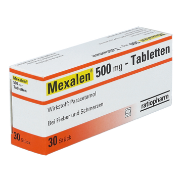 Mexalen 500 mg Tabletten