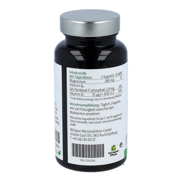 Nicapur Kapseln Mehrwert-Magnesium 60 Stk.
