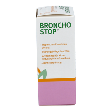 Bronchostop Guaifenesin 10% akut Hustentropfen 50 ml