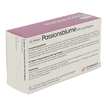 Dr. Böhm PASSIONSBLUME 425mg DRAGEES