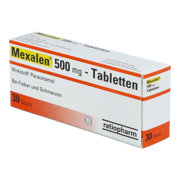 Mexalen 500 mg Tabletten