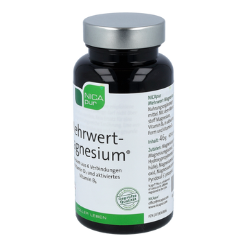 Nicapur Kapseln Mehrwert-Magnesium 60 Stk.