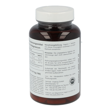 Vitaking Calcium Magnesium Tabletten 100 Stk. 500/250mg