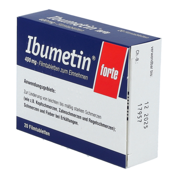 Ibumetin forte 400 mg Filmtabletten