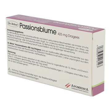 Dr. Böhm PASSIONSBLUME 425mg DRAGEES