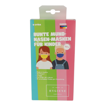 L_Mund-Nasen-Schutz Kinder 10 Stk.