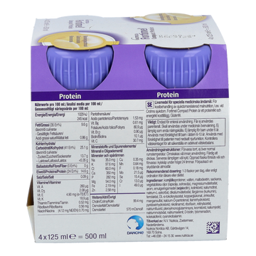 Nutricia Fortimel Compact Protein 125 4 Stk. Banane