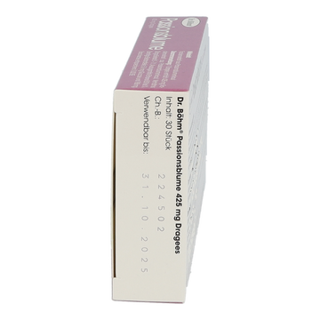 Dr. Böhm PASSIONSBLUME 425mg DRAGEES