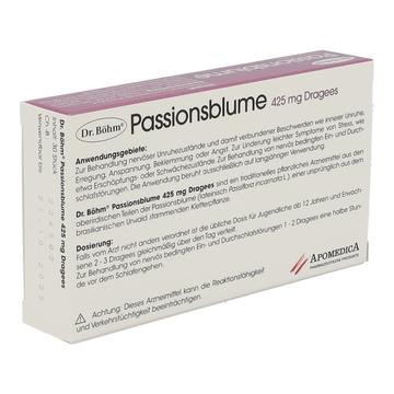 Dr. Böhm PASSIONSBLUME 425mg DRAGEES
