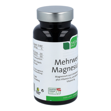 Nicapur Kapseln Mehrwert-Magnesium 60 Stk.