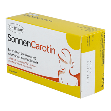 Dr. Böhm Sonnencarotin Dragees 60 Stk.