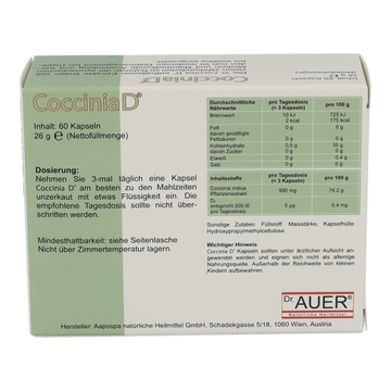 Dr. Auer Coccinia D Kapseln 60 Stk.