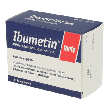 Ibumetin forte 400 mg Filmtabletten